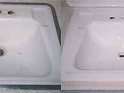Sink Repair – Before and After